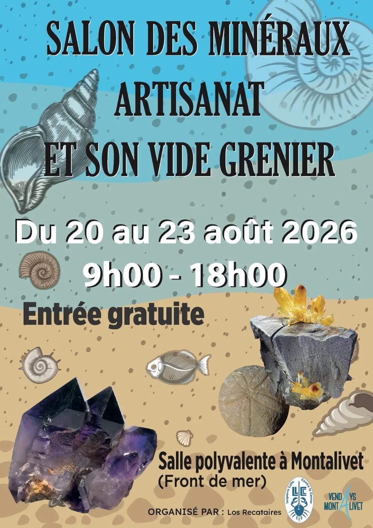 Salon des minéraux artisanat et vide grenier