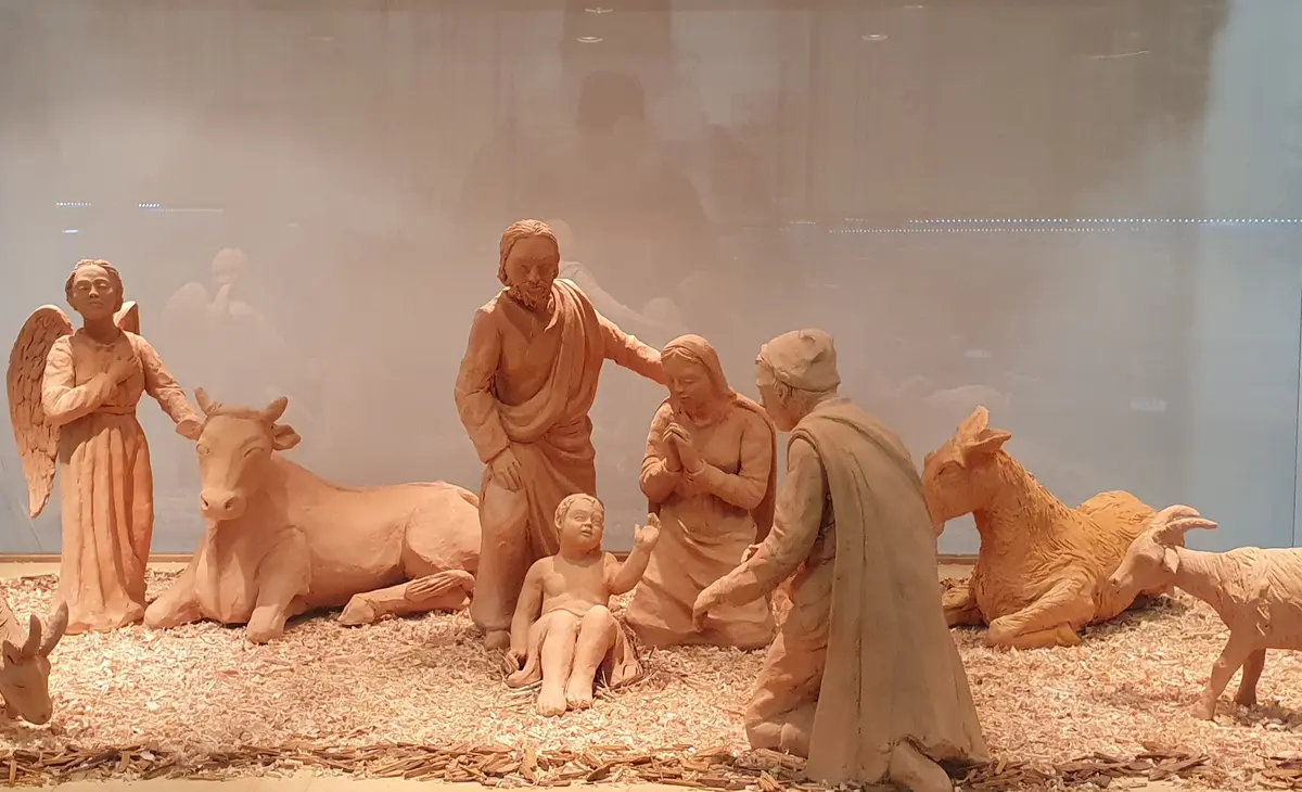 Salon des santonniers - Grande crèche animée à l'église des Trinitaires