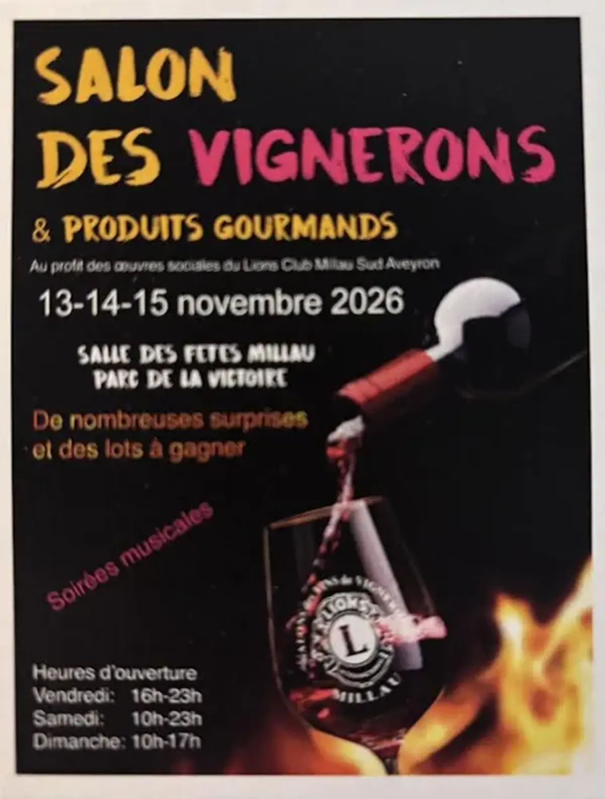 Salon des vignerons et des produits gourmands 2026