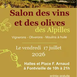 Salon des vins et des olives des Alpilles à Fontvieille