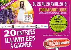 Salon des Vins, Gastronomie et Loisirs de Saint-Louis