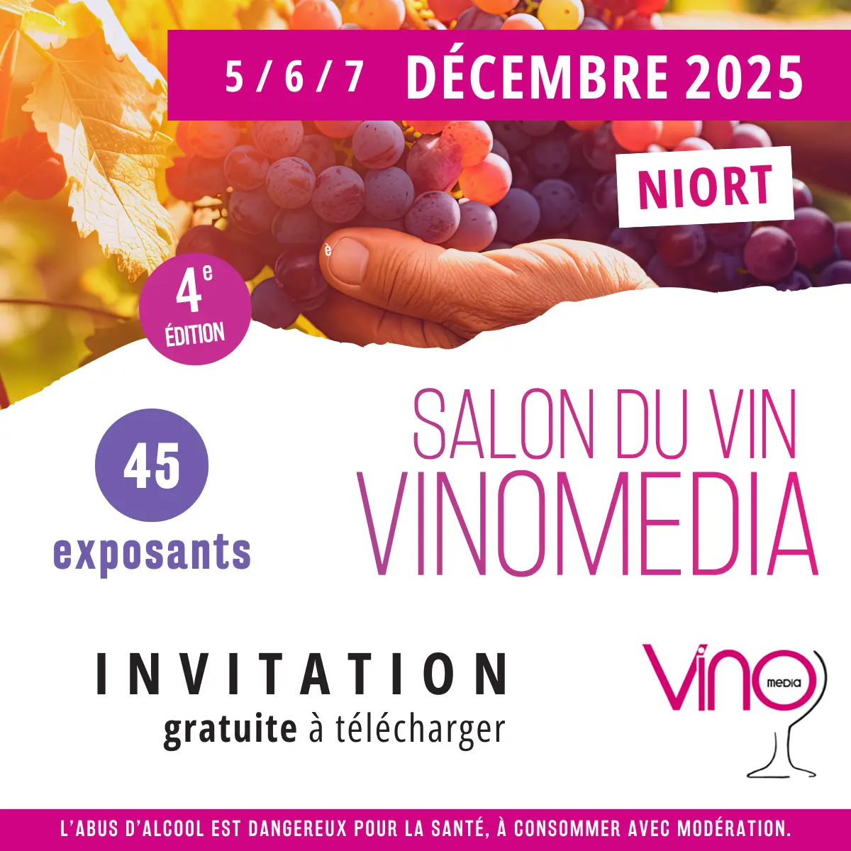 Salon des vins Vinomedia de Niort