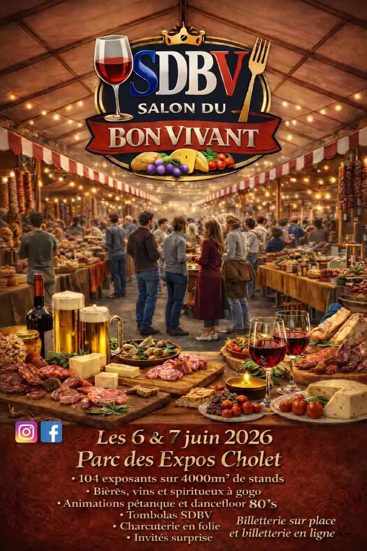 Affiche du Salon du Bon Vivant