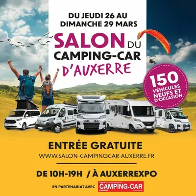 Salon du camping-car Auxerre 2026