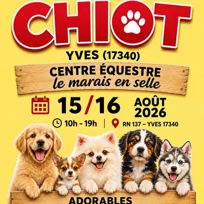 Salon du chiot à La Rochelle