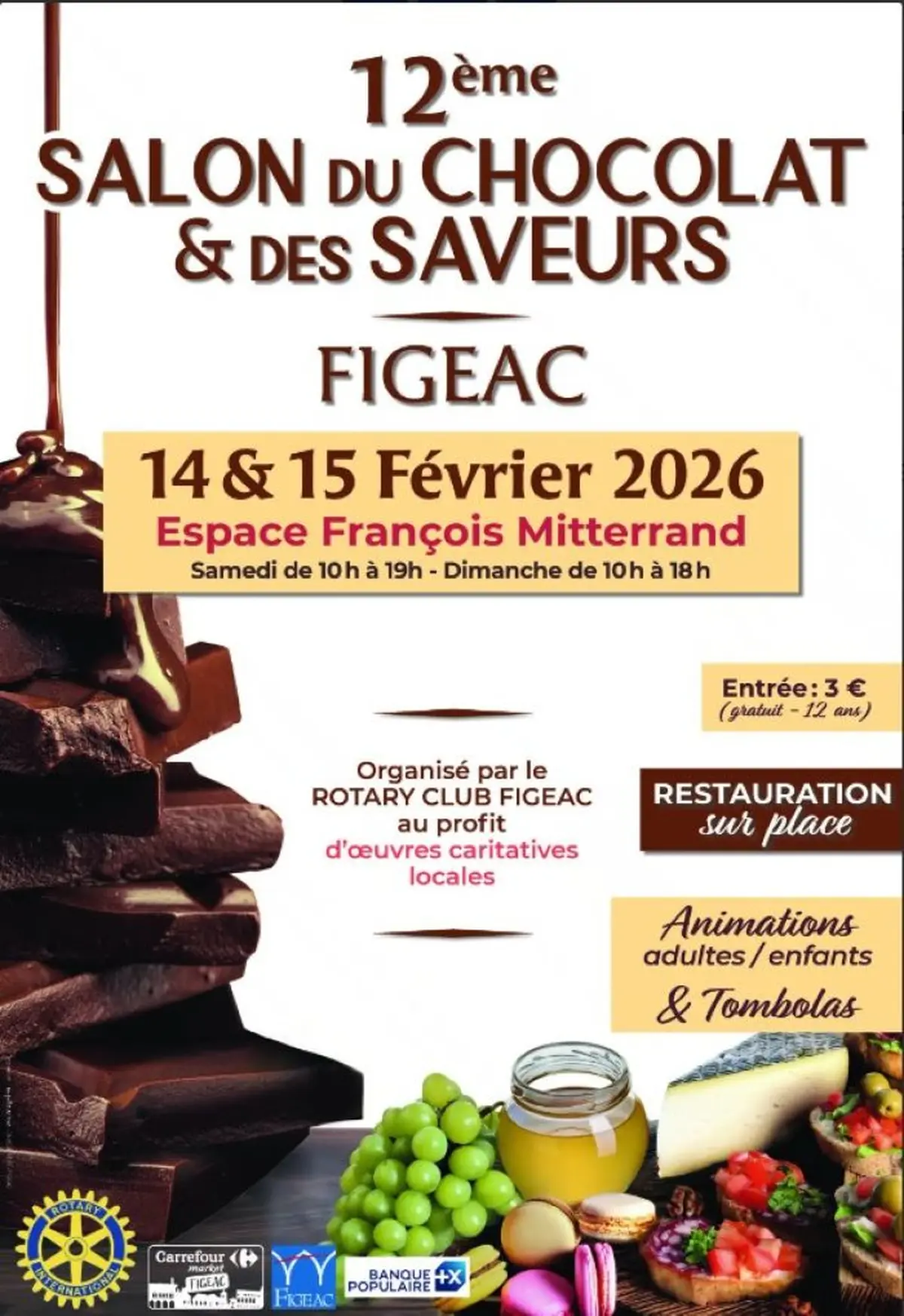 Salon du chocolat et des saveurs à Figeac