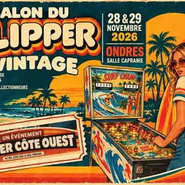 Salon du flipper vintage