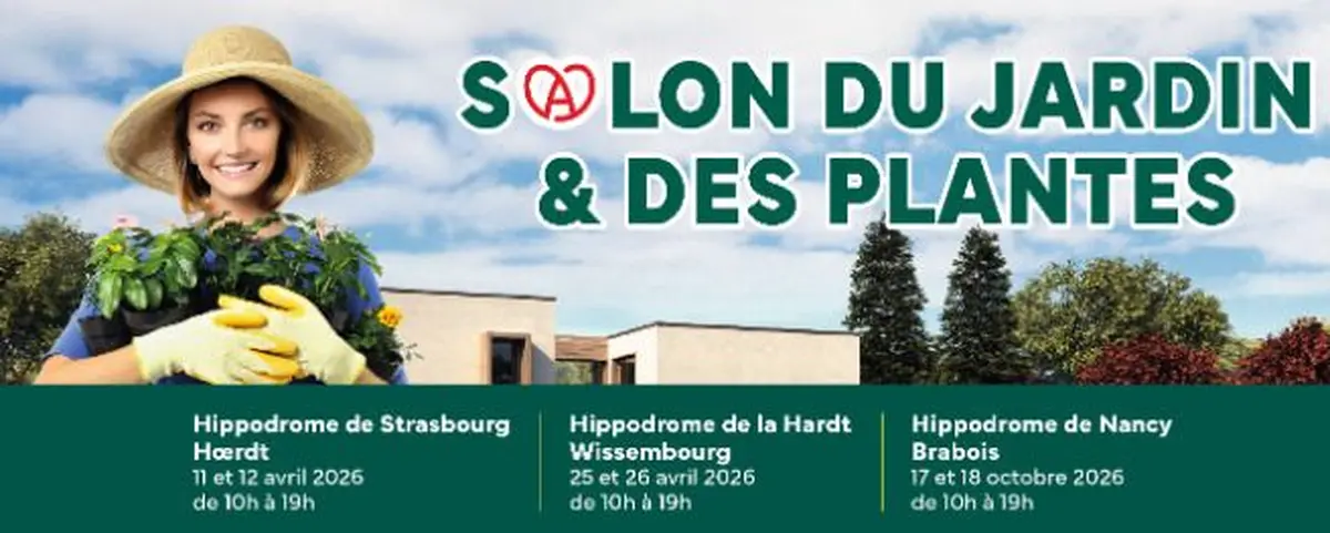 Salon du jardin et des plantes à Hoerdt près de Strasbourg