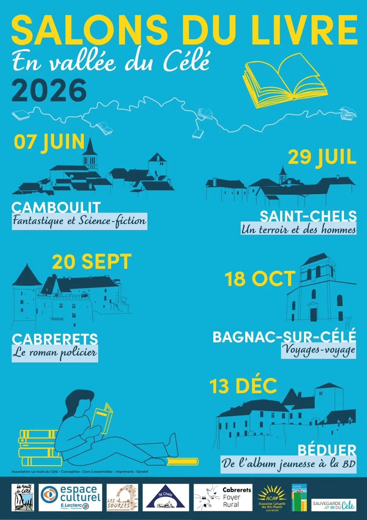 Salon du Livre à Saint-Chels