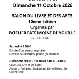 Salon du livre à Vouillé