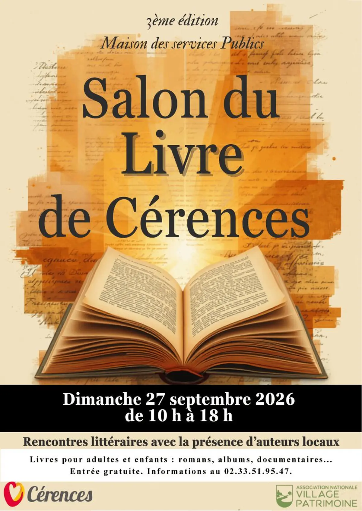Salon du livre de Cérences