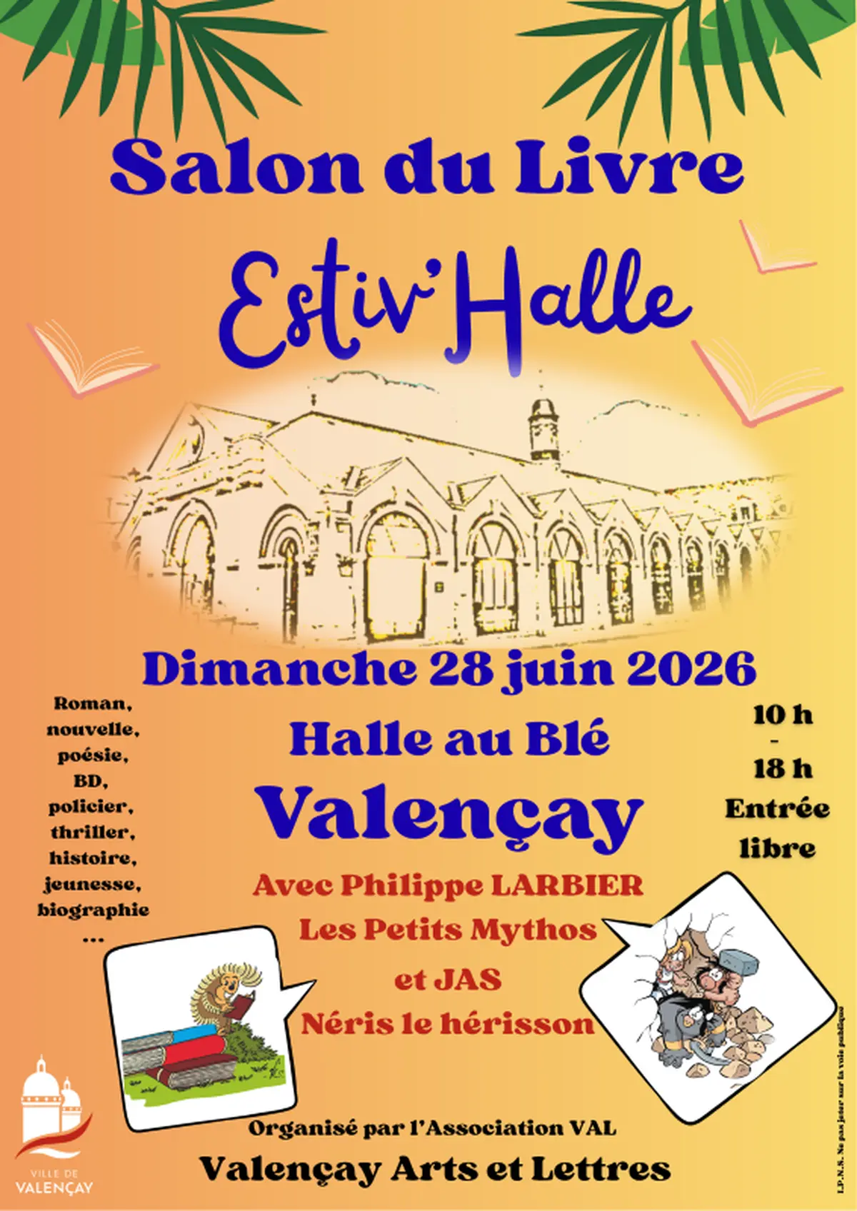 Salon du livre Estiv'Halle