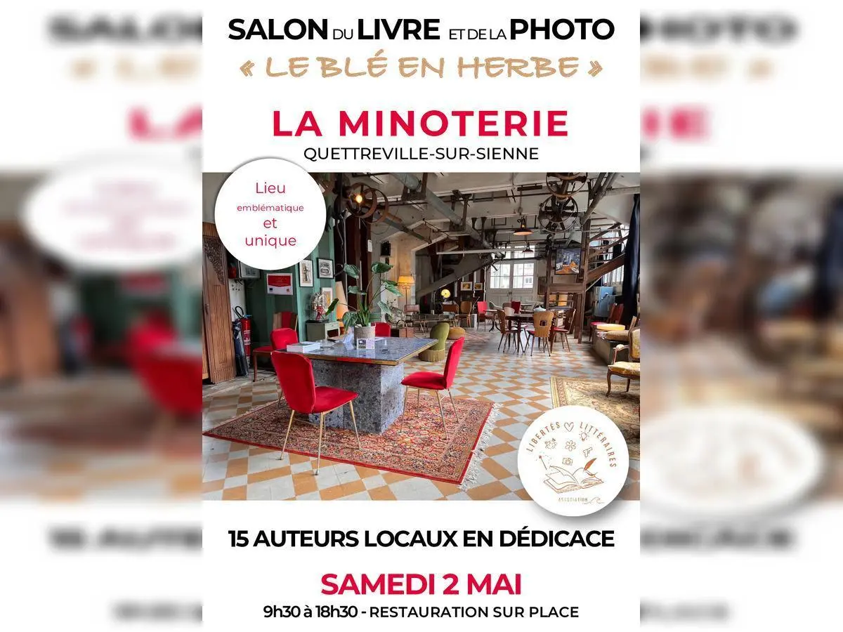 Salon du livre et de la photo Le blé en herbe