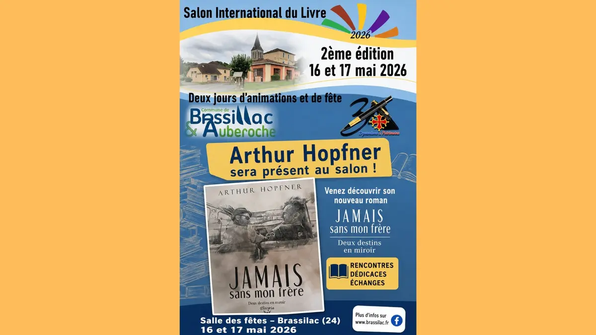Salon du livre international de la ville de Bassillac et Auberoche