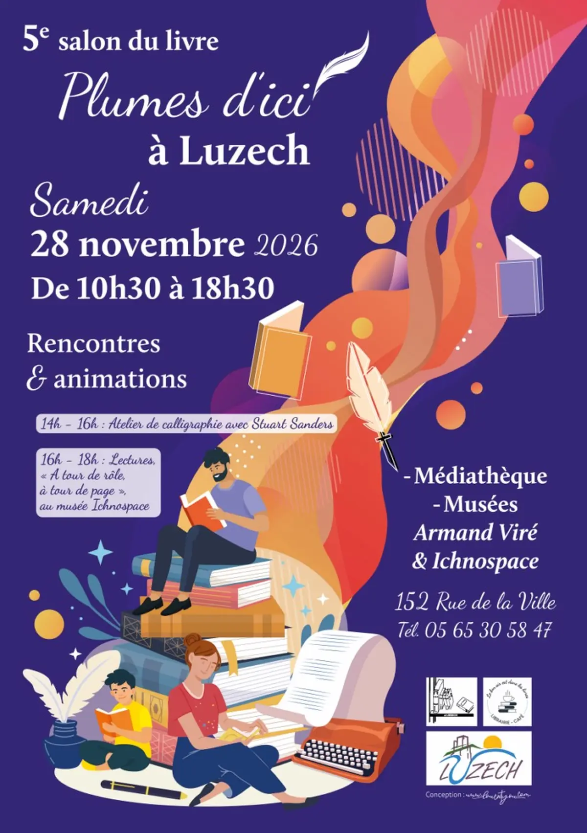 Salon du livre: Plumes d'ici