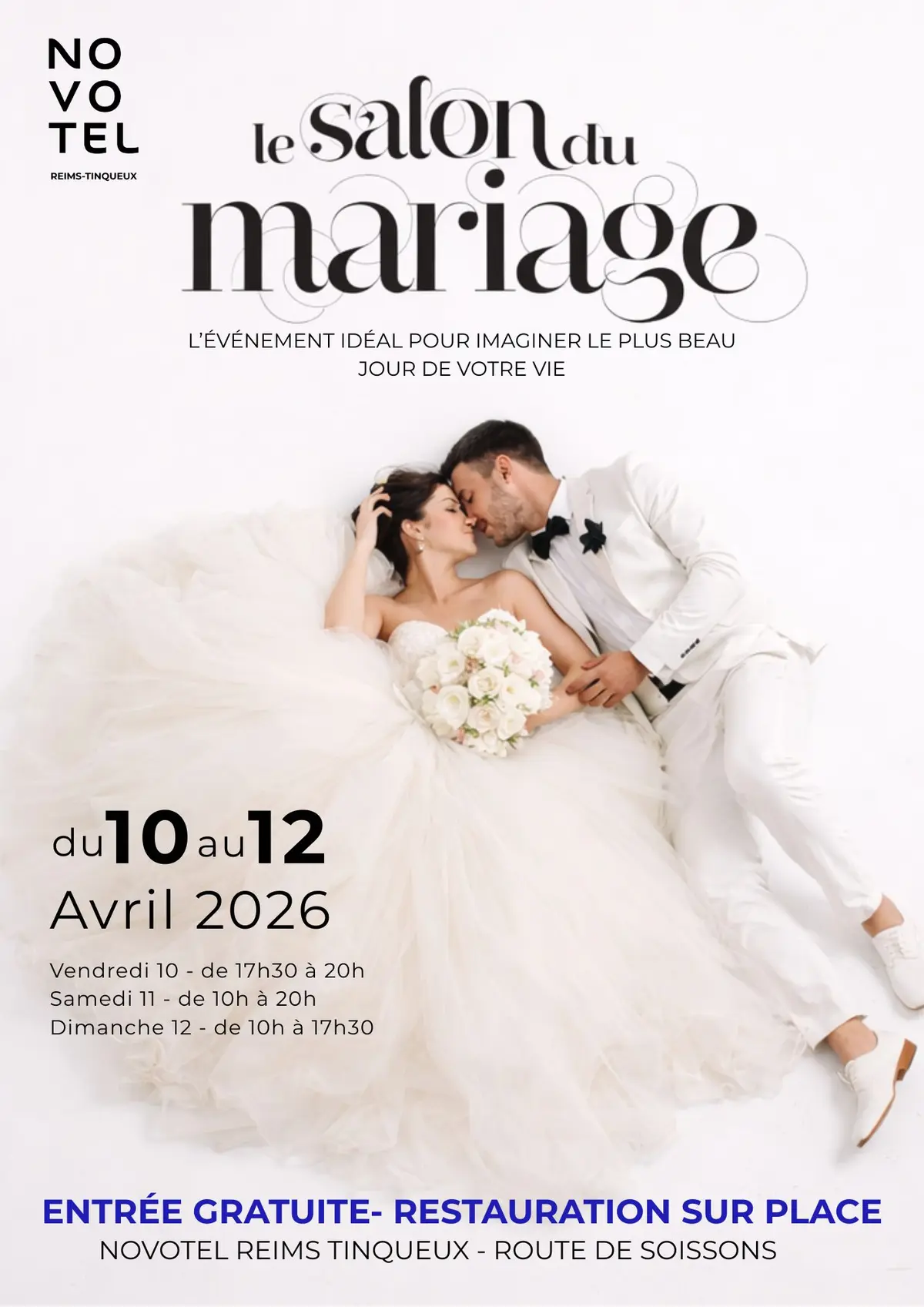 Salon du mariage au Novotel Tinqueux