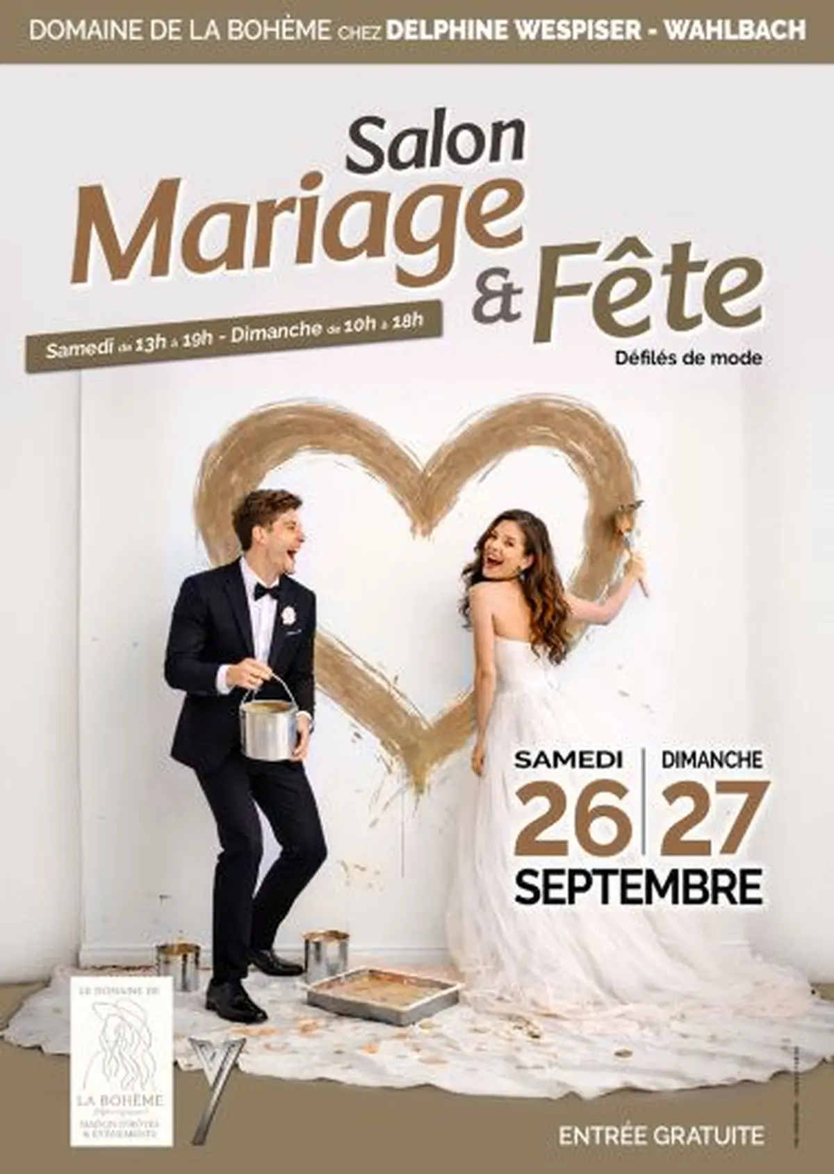 Salon du Mariage du Sundgau au Domaine de la Bohème à Wahlbach