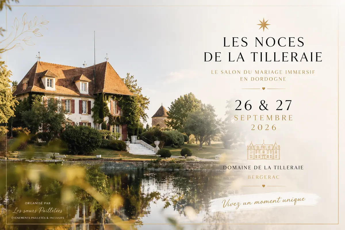 Salon du mariage immersif Les Noces de la Tilleraie | Les Soeurs Pailletées