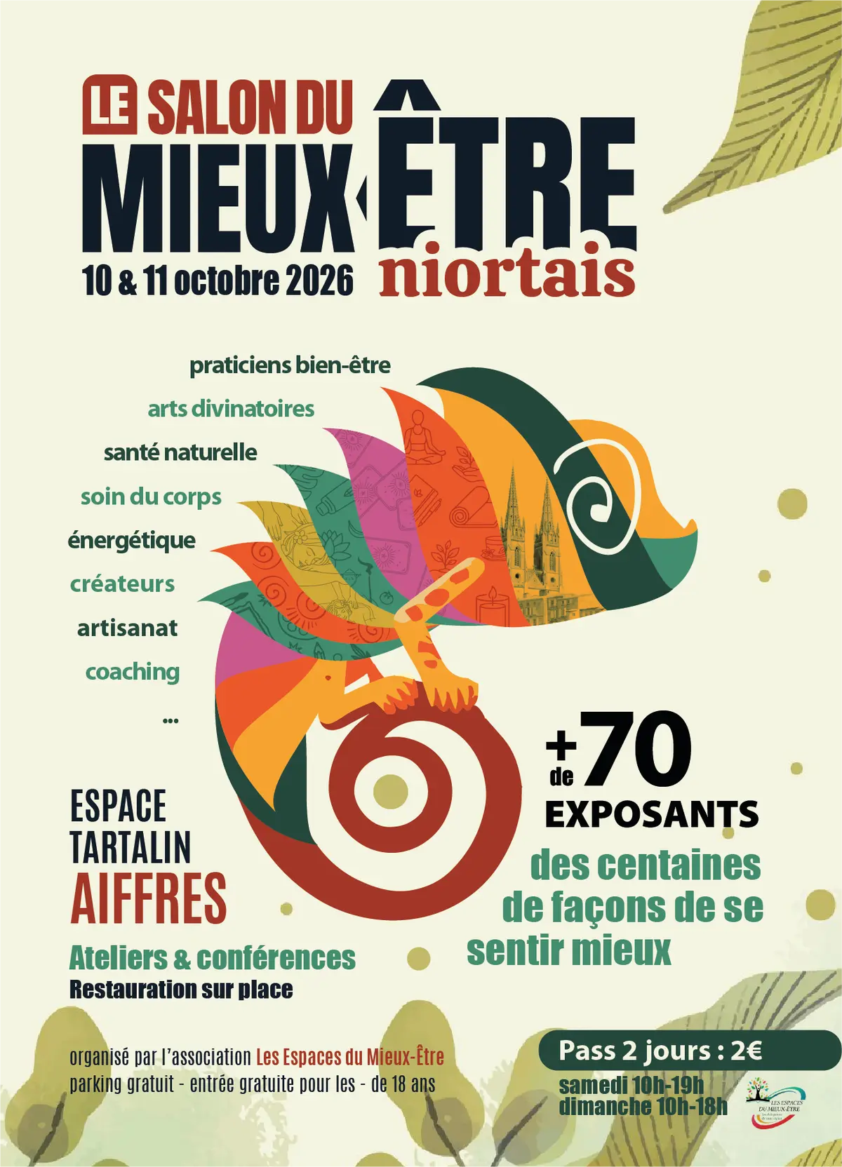 Salon du mieux-être niortais à Aiffres