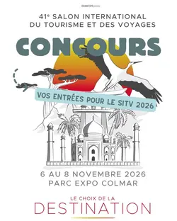 Salon du Tourisme de Colmar : gagnez vos entrées pour le SITV 2026