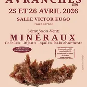 Salon exposition vente minéraux fossiles bijoux pierres fines