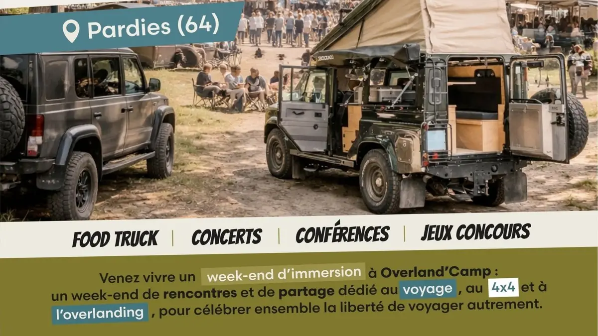 Salon-festival : Overland'camp