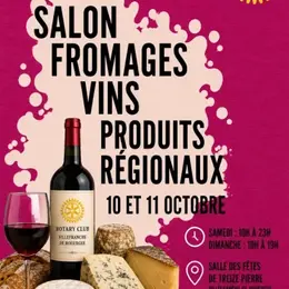 Salon fromages, vins, produits régionaux