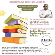 Salon littéraire au Domaine Terre de Mistral