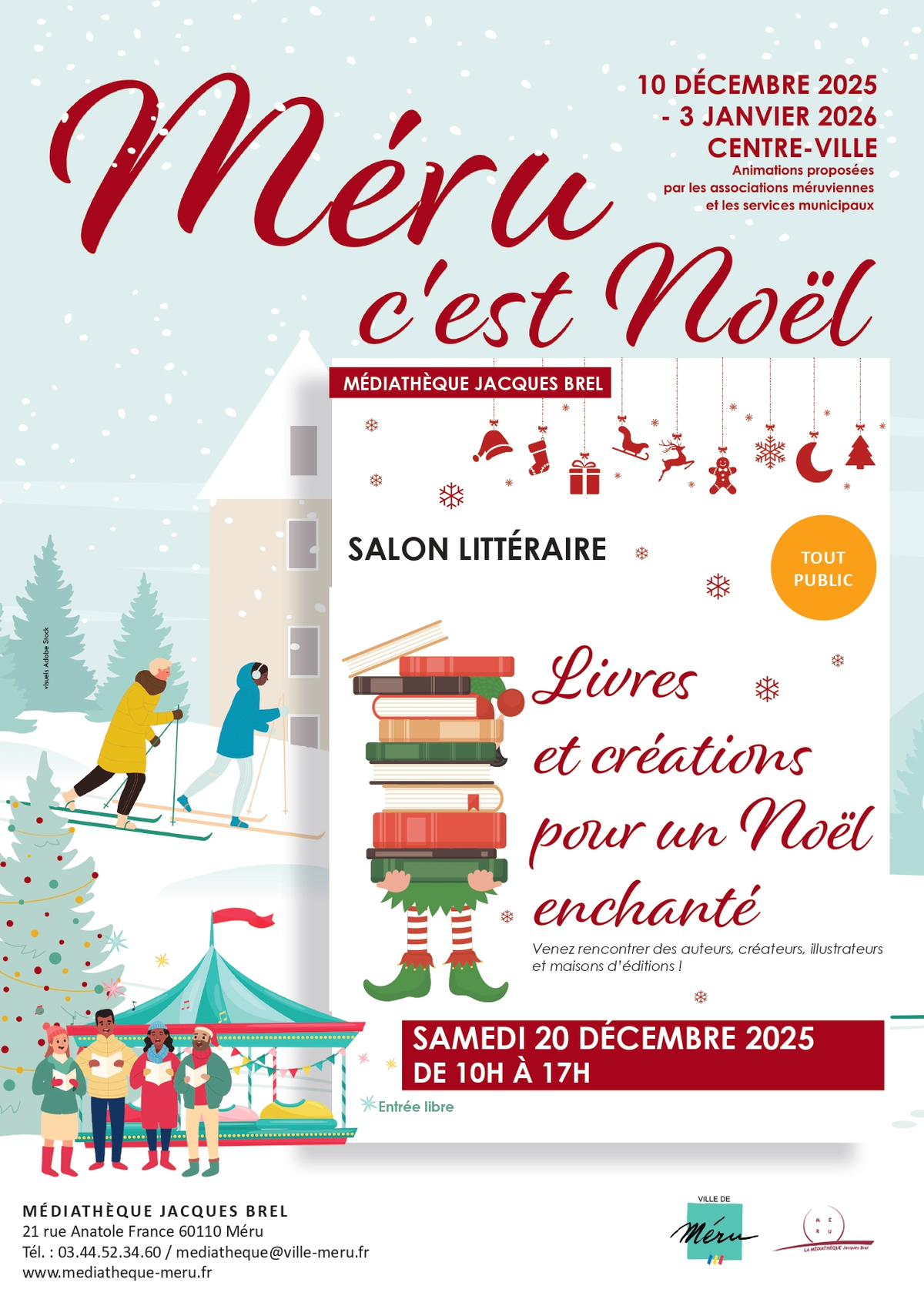 Salon littéraire - Livres et créations pour un Noël enchanté