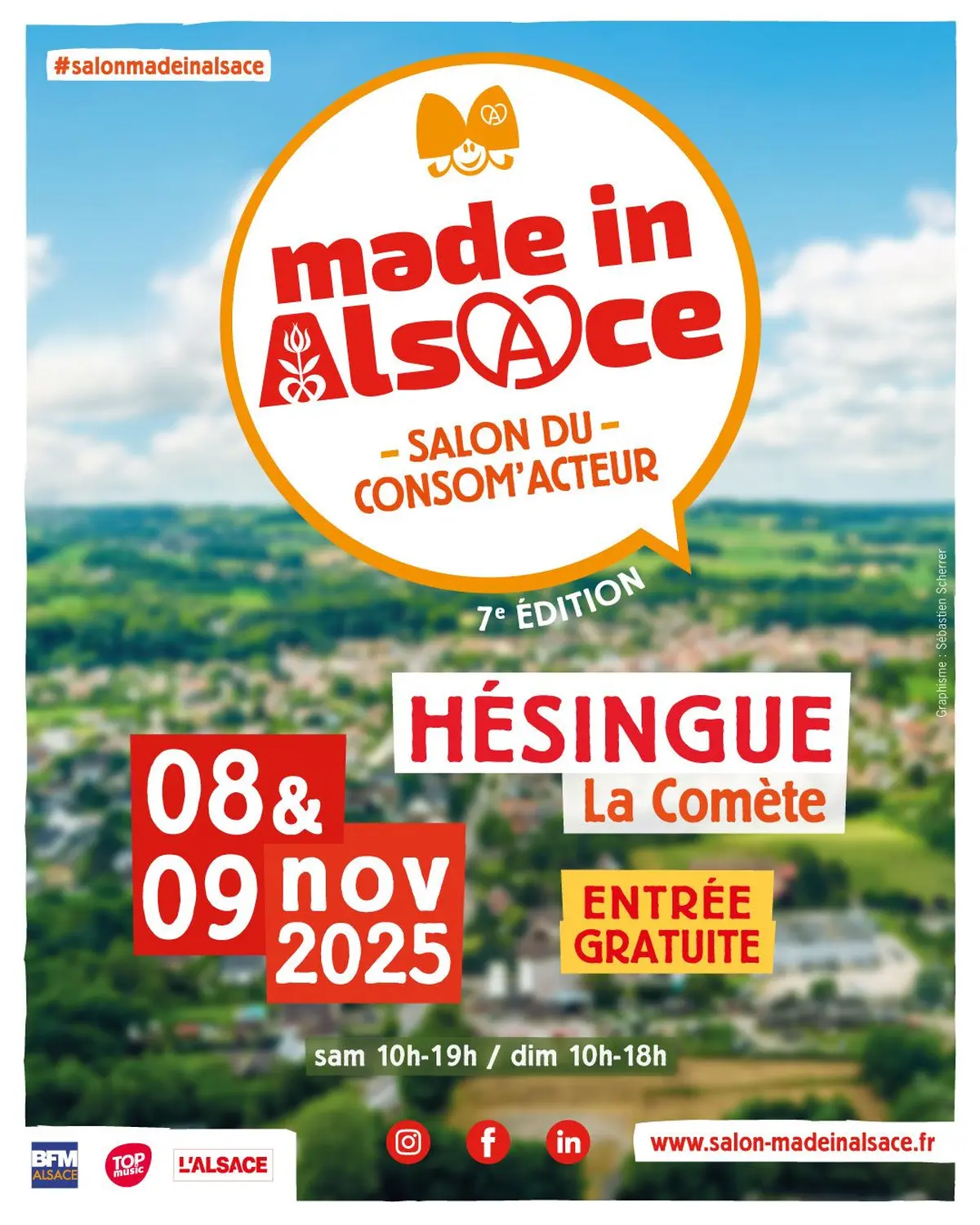 Le salon Made in Alsace à Hésingue en novembre 2025