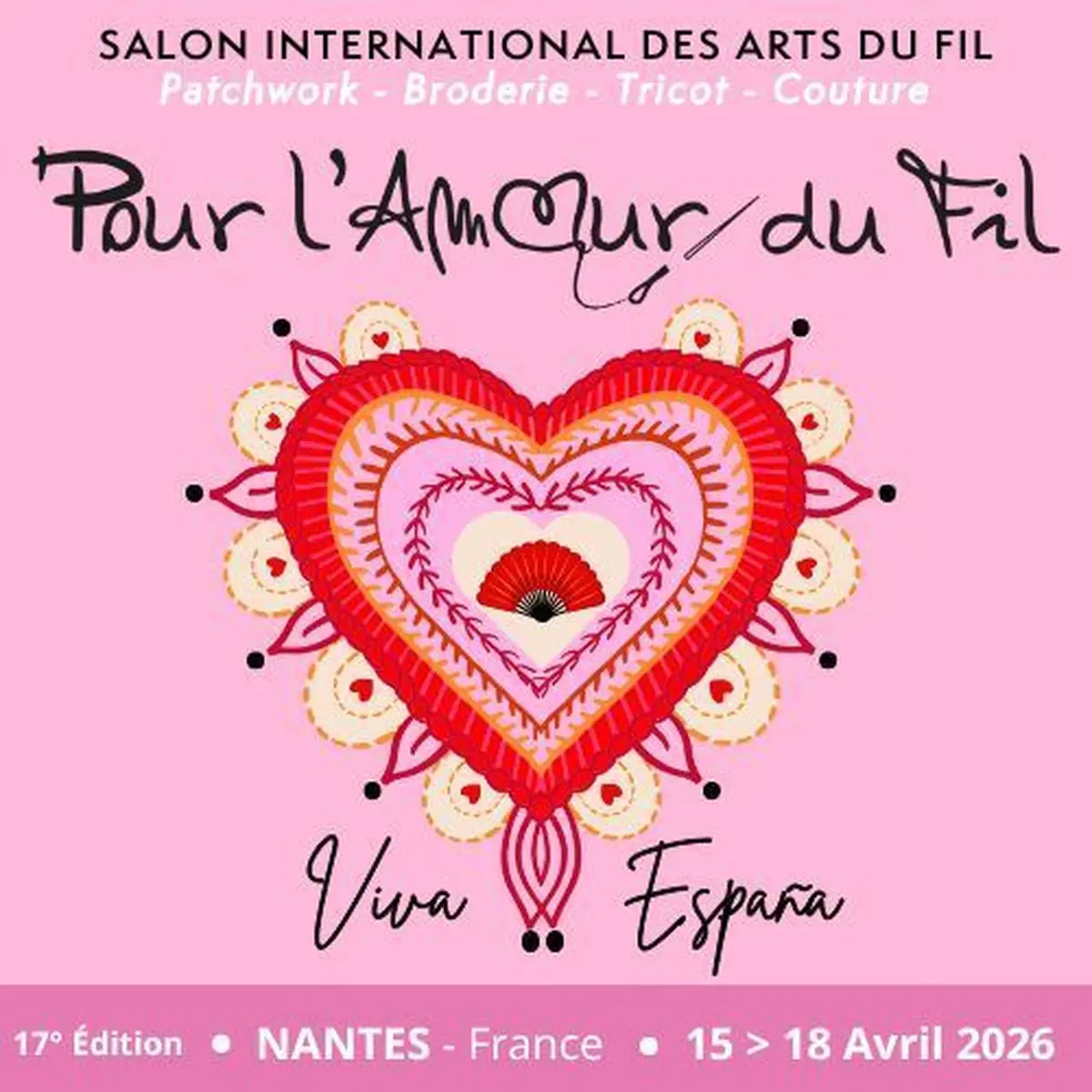 Salon Pour l'Amour du Fil à Nantes 2026