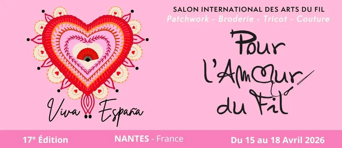 Salon Pour l'Amour du Fil : exposition textile et quilting à Nantes