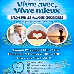 Salon sur les maladies chroniques : “Vivre avec, vivre mieux”