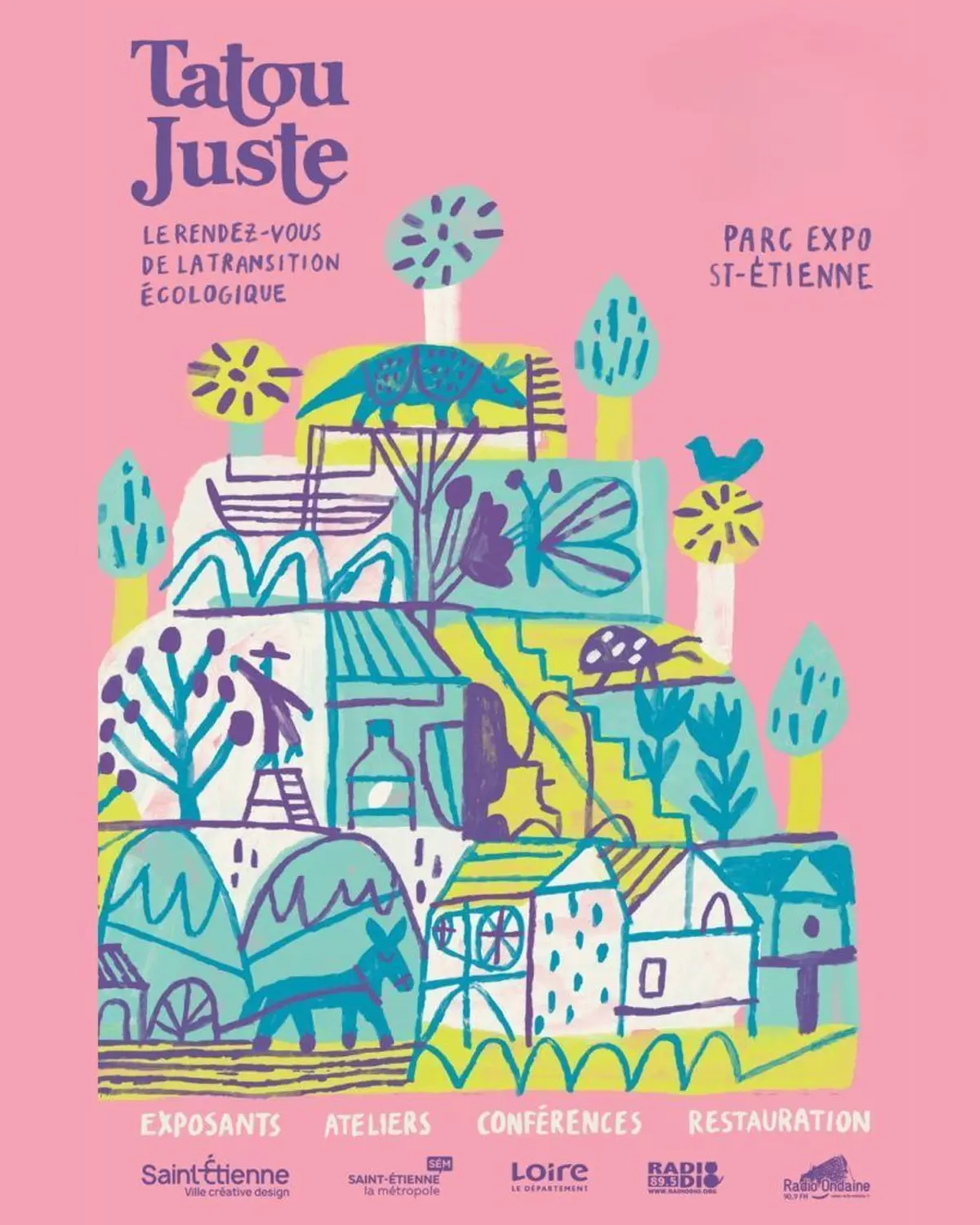 Salon Tatou Juste à Saint-Étienne : la transition écologique et les solutions durables à l'honneur