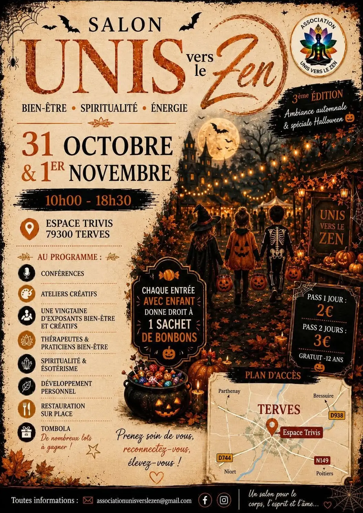 Salon - Unis vers le zen