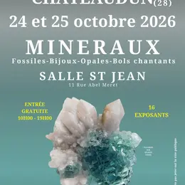 Salon vente de minéraux, fossiles, bijoux