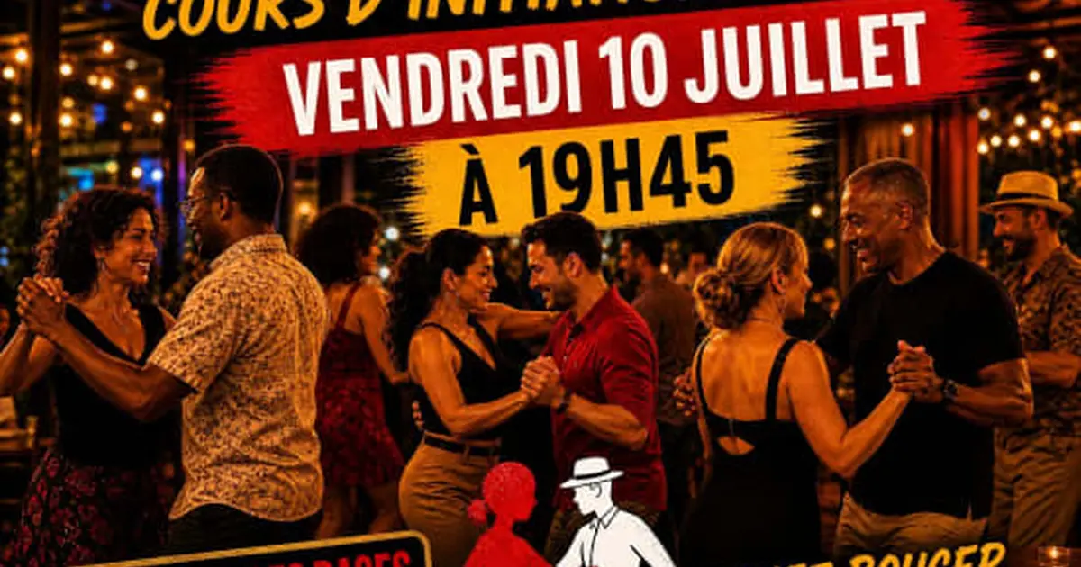 Salsa cubaine entre célibataires (initiation) répartition par tranche d'âge