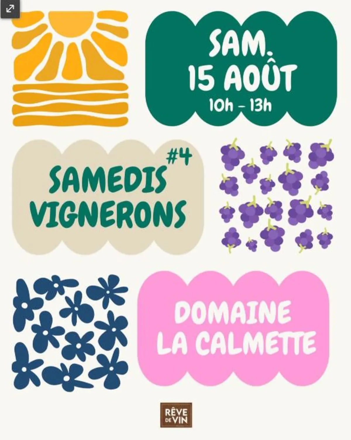 Samedis Vignerons au Domaine La Calmette