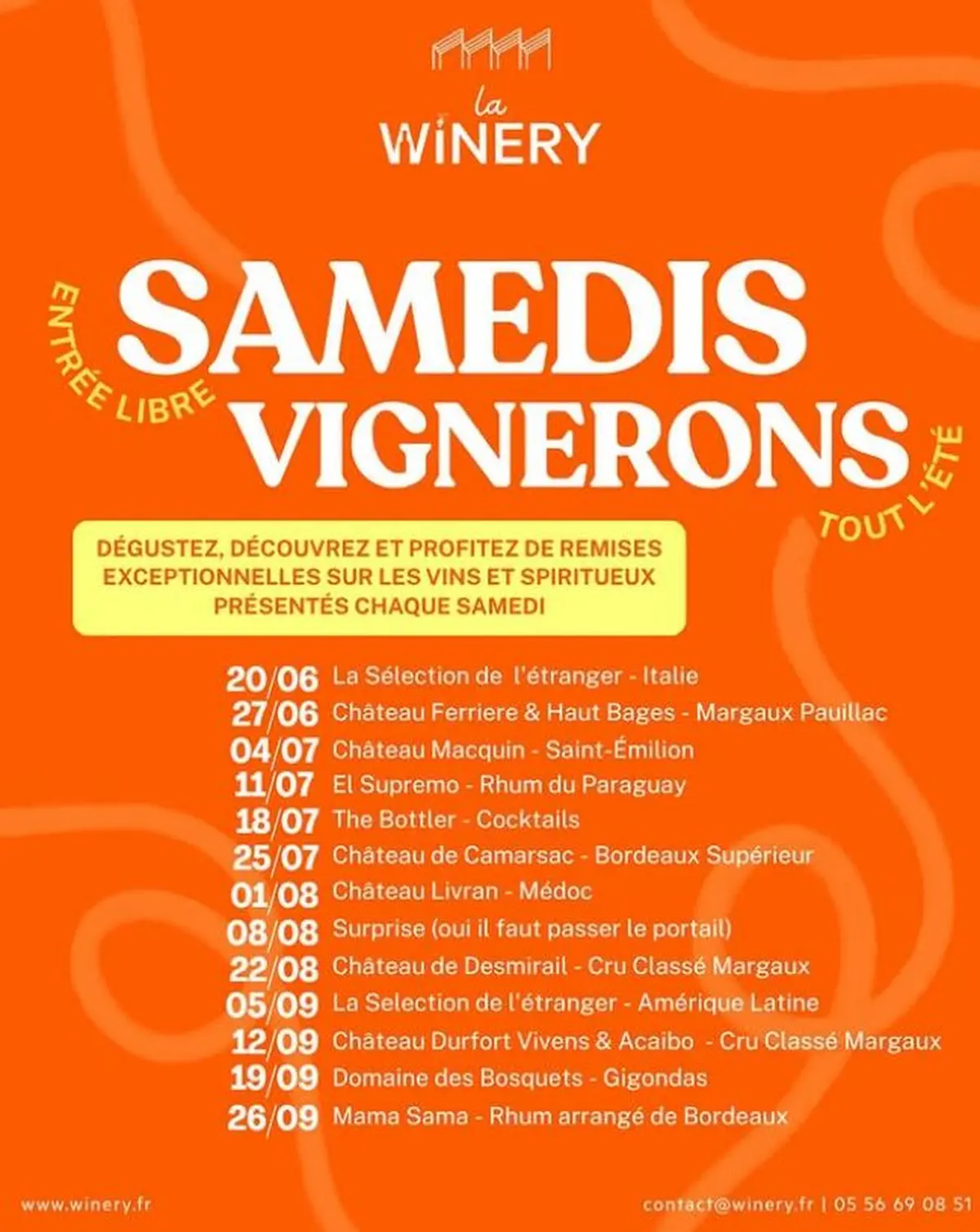 SAMEDIS VIGNERONS : Château Macquin - Saint-Émilion