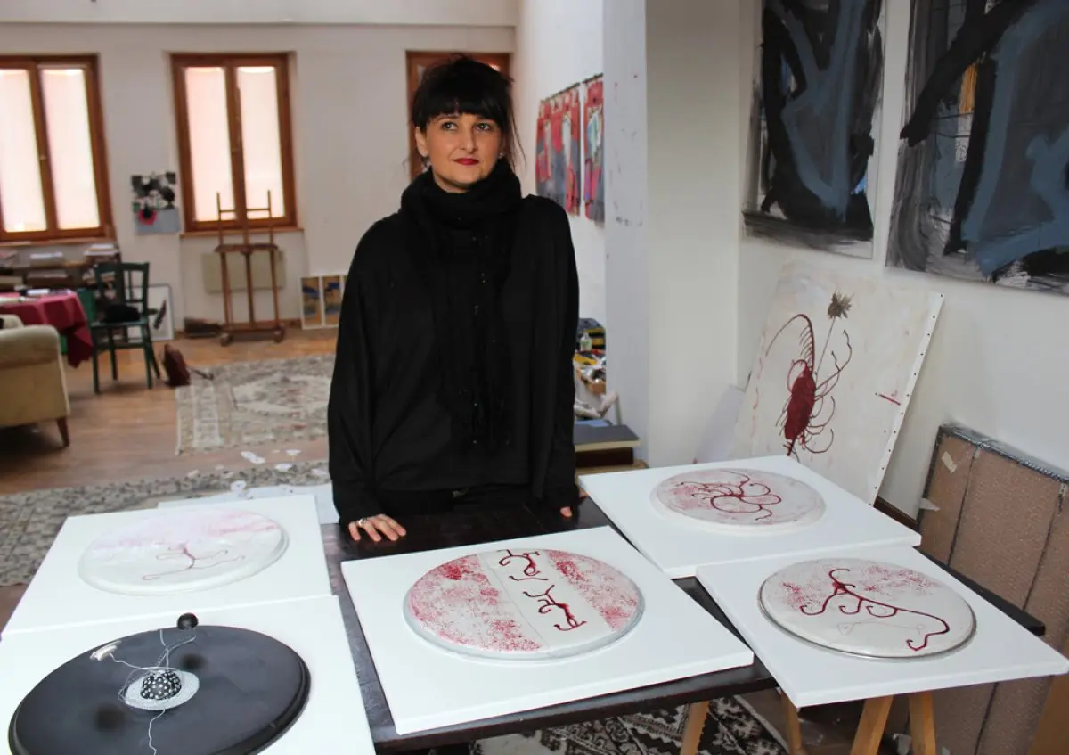 Sandrine Stahl, plasticienne alsacienne