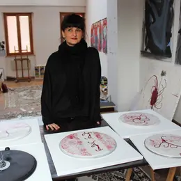 Rencontre avec Sandrine Stahl, une plasticienne qui ne tourne pas qu'en rond!