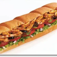 Le sandwich Subway à la forme de sous-marin, qui inspira le nom de la marque &copy; Subway