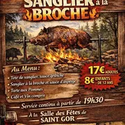Sanglier à la broche