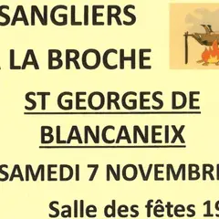Sangliers à la broche
