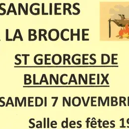 Sangliers à la broche