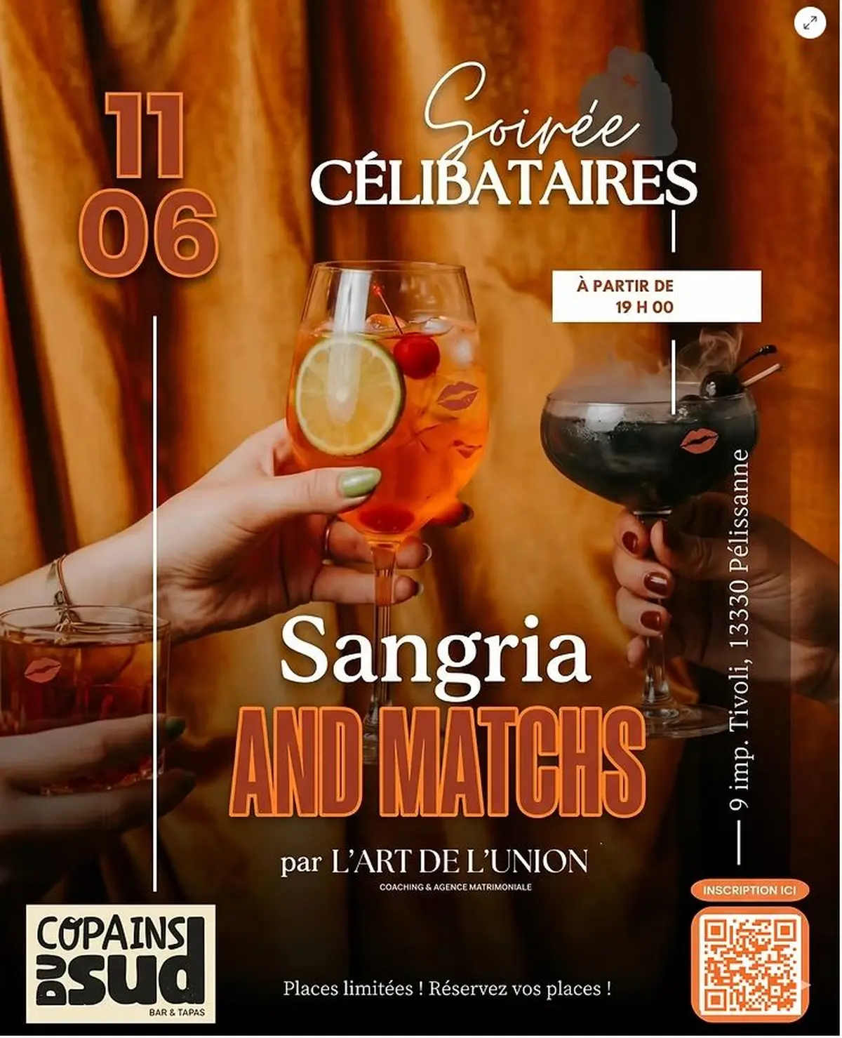 Sangria and matchs : Soirée célibataires