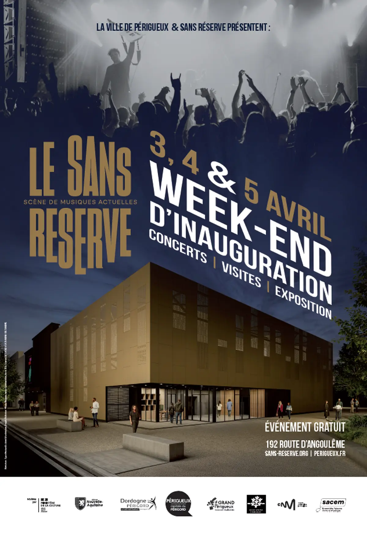 Sans-Réserve [Inauguration Jour 1] St Graal + Treaks + Ouai Stéphane