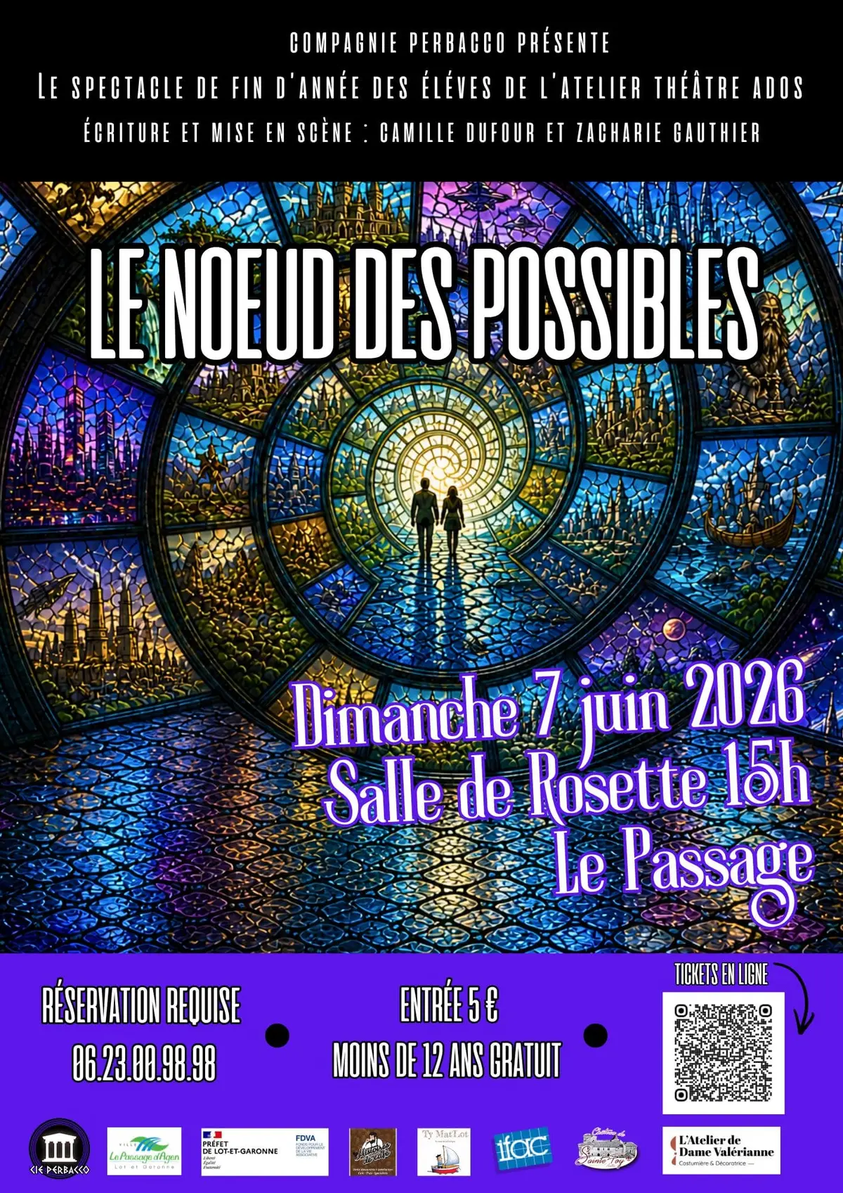 Sans rien sur soi !et Le Noeud des possibles au Passage d'Agen