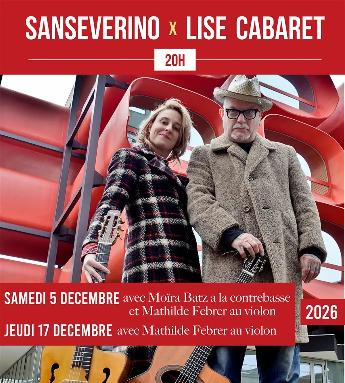 Sanseverino + Lise Cabaret