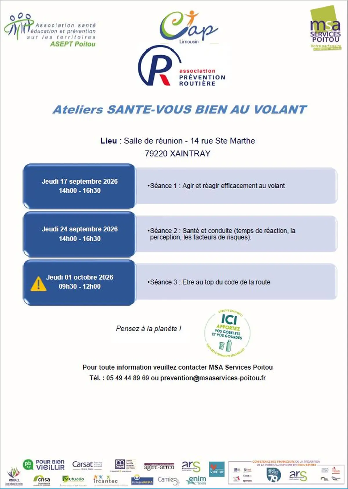 Santé-Vous bien au volant